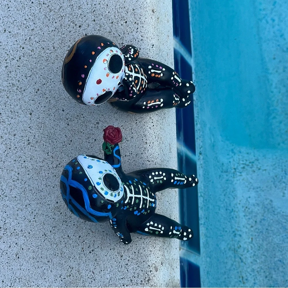 SUGAR SKULL couple (set of 2) - Picture 8 of 15